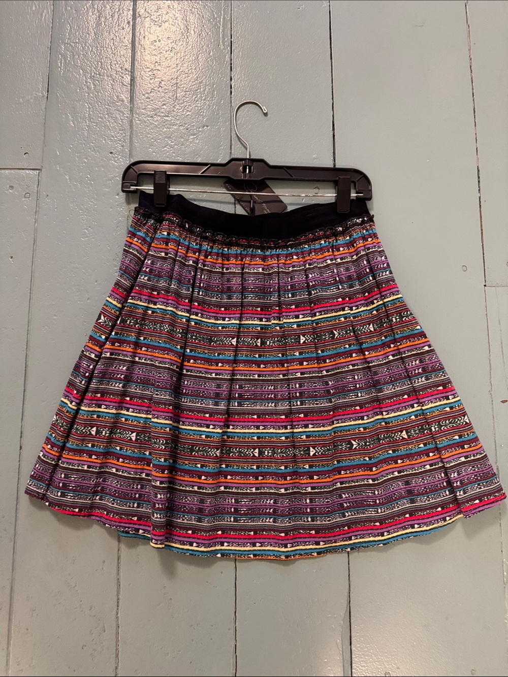 Patterson j Kincaid Multicolor karina Skirt with elastic Waistband